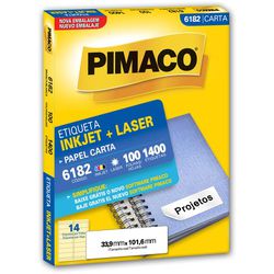 Etiqueta Carta Inkjet Laser 6182 100 Folhas 33.9 X... - Lojas Angelo