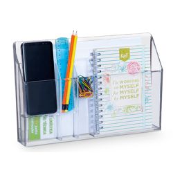 Organizador De Mesa Home Office Com 7 Divisórias -... - Lojas Angelo