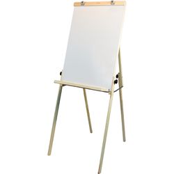 Flip Chart Quadro Branco Compacto 90x60 cm Madeira... - Lojas Angelo