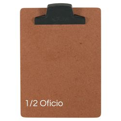 Prancheta 1/2 Ofício 17x23 de Madeira Duratex 3mm ... - Lojas Angelo