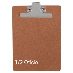 Prancheta 1/2 Ofício 17x23 de Madeira Duratex 3mm ... - Lojas Angelo