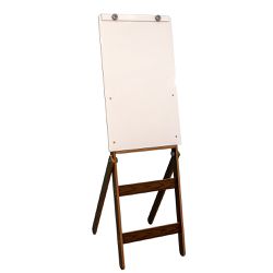 Flip Chart Quadro Branco Fit 54x90cm De Madeira Md... - Lojas Angelo