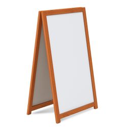 Cavalete de Calçada Standard Branco 100x60 cm Mold... - Lojas Angelo