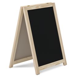 Cavalete de Calçada Standard Preto 70x50 cm Moldur... - Lojas Angelo