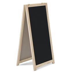 Cavalete de Calçada Standard Preto 100x60 cm Moldu... - Lojas Angelo