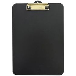 Prancheta Ofício 23x33,5cm Black Gold de Madeira c... - Lojas Angelo