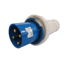 PLUG 3P+T 63A 9H AZUL OMG-4579 - Loja Caravelas