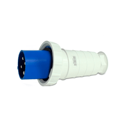 Plug 3P+T 63A 9H Azul OMG-4579