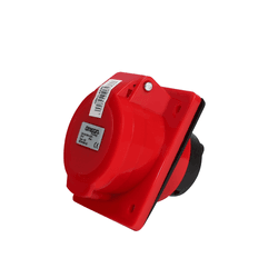 Tomada Eembutir 3P+T 32A 6H Vermelho OMG-4246 - Loja Caravelas