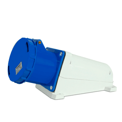 Tomada Sobrepor 3P+T 63A 9H Azul OMG-4509 - Loja Caravelas