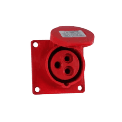 Tomada Embutir 2P+T 32A 9H 380/415V Vermelho OMG-3... - Loja Caravelas