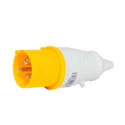 PLUG 2P+T 16A 4H Amarelo OMG-3074 - Loja Caravelas