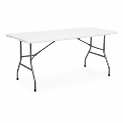 Mesa Dobrável Portátil 180x70cm Ômega | Vira Maleta