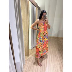VESTIDO PLISSADO - 3618809 - LOJA DAMAS