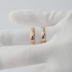 Alianças de noivado casamento em ouro 18k 750 trad... - Loja Das Alianças