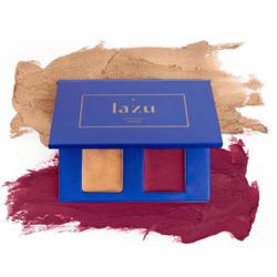 Duo Multifuncional Ruby Glow - Dourado & Vinho - L... - Caule eco.lógicos
