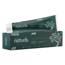 Creme Dental Natural Carvão Ativado 80g Natural Ca... - Caule eco.lógicos