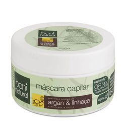 Máscara Capilar Natural e Vegana com Argan & Linha... - Caule eco.lógicos