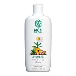 Shampoo de Camomila Natural e Vegano - Multi Veget... - Caule eco.lógicos
