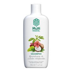 Shampoo Antiqueda Natural e Vegano - Multi Vegetal 240ml