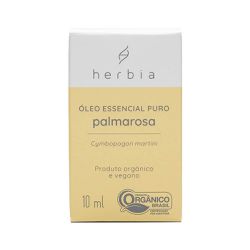 Óleo Essencial Palmarosa Orgânico - Herbia - 10ml ... - Caule eco.lógicos