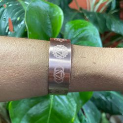 Pulseira de Cobre Puro | Bracelete 7 Chakras Caule... - Caule eco.lógicos