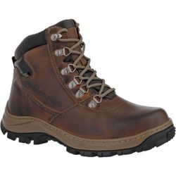 Bota Adventure Mochileiro 335 Couro Castor Solado Antiderrapante - 335 - Loja Azimute Brasil