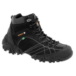 Tenis Azimute Brasil 5501 Adventure em Couro Preto - 5501 preto - Loja Azimute Brasil