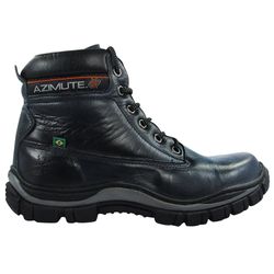 Bota Azimute Brasil 911 NBK Adventure em Couro Marinho - 911 NBKPlus Marinho - Loja Azimute Brasil