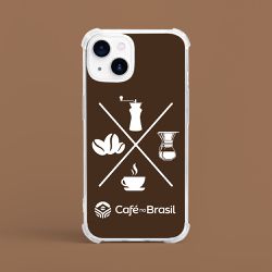 Capinha Para Celular Agro Ciclo Do Café Bebida Mar... - LOJACAFENOBRASIL