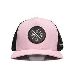 Boné Trucker Feminino Rosa - LOJACAFENOBRASIL