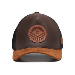 Boné Trucker Café no Brasil Marrom - LOJACAFENOBRASIL