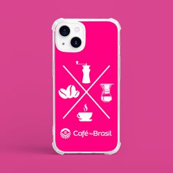 Capinha Para Celular Agro Ciclo Do Café Bebida Pin... - LOJACAFENOBRASIL