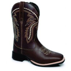 Bota Texana Masculina Látego Pinhão com Bordado BO... - Caminhos da Roça