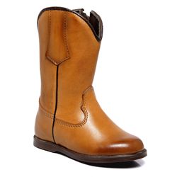 BOTA TEXANA JUVENIL LISA LÁTEGO WHISKY BICO REDOND... - Caminhos da Roça