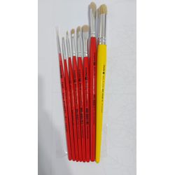 Kit de Pincéis Tigre Cortados e Lixados Para Pintu... - Loja da Márcia Spassapan | Tudo para Artesanato