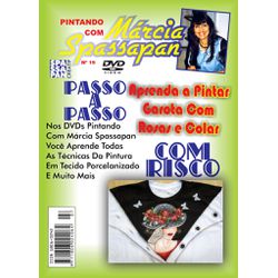 DVD Pintando Com Marcia Spassapan Edição Nº19 - Ga... - Loja da Márcia Spassapan | Tudo para Artesanato