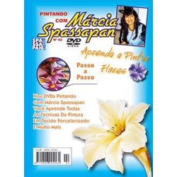 DVD Pintando Com Márcia Spassapan Edição 02 - 576... - Loja da Márcia Spassapan | Tudo para Artesanato