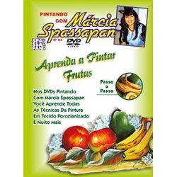 DVD Pintando Com Márcia Spassapan Edição 03 - 577... - Loja da Márcia Spassapan | Tudo para Artesanato