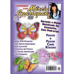 DVD Pintando Com Márcia Spassapan Edição 04 - 578... - Loja da Márcia Spassapan | Tudo para Artesanato