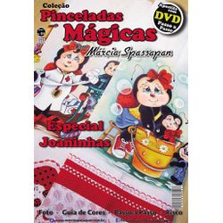 DVD DUPLO Coleção Pinceladas Mágicas Edição 4 com ... - Loja da Márcia Spassapan | Tudo para Artesanato
