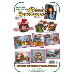 Apostila Para Pintura Natal Edição 93 - 620 - Loja da Márcia Spassapan | Tudo para Artesanato