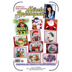Apostila Para Pintura Natal Edição 152 - 638 - Loja da Márcia Spassapan | Tudo para Artesanato