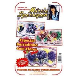 Apostila Para Pintura Flores Edição 154 - 680 - Loja da Márcia Spassapan | Tudo para Artesanato