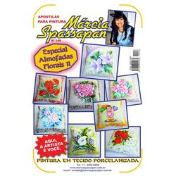 Apostila Para Pintura Flores Edição 148 - 684 - Loja da Márcia Spassapan | Tudo para Artesanato