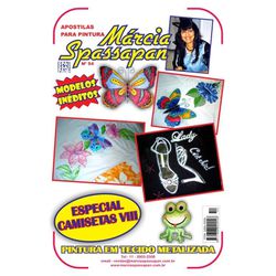 Apostila Para Pintura Camisetas Edição 54 - 718 - Loja da Márcia Spassapan | Tudo para Artesanato