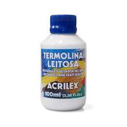 Termolina Leitosa Acrilex 100ml - TL100 - Loja da Márcia Spassapan | Tudo para Artesanato