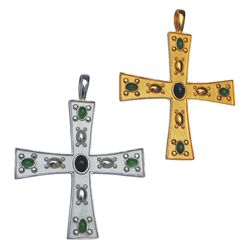 Cruz Peitoral Para Padre 4x4cm - OL.308 - Loja Da Paróquia - Objetos E Paramentos Litúrgicos