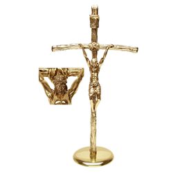 Crucifixo de Altar - Papa Bento xvi - OL.281 - Loja Da Paróquia - Objetos E Paramentos Litúrgicos