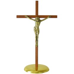 Crucifixo de Altar 25x43cm - OL.280 - Loja Da Paróquia - Objetos E Paramentos Litúrgicos